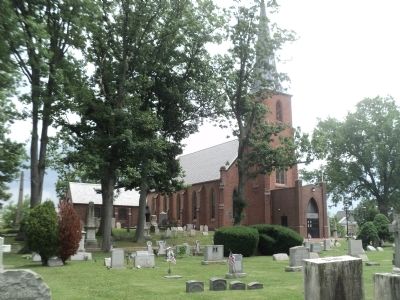 St. Peters Episcopal Church & Cemetery image. Click for full size.
