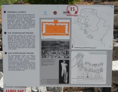 The Nymphaeum Traiani Marker image. Click for full size.