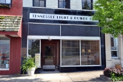 Storefront of Tennessee Light and Power Company Building image. Click for full size.