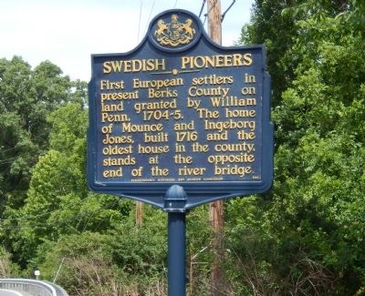 Swedish Pioneers Marker image. Click for full size.