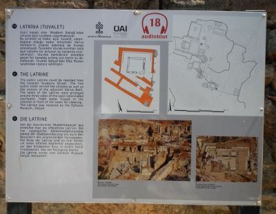 The Latrine Marker. Click for full size. The Latrine Marker image. Click for full size.