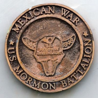 Mexican War<br>U.S. Mormon Battallon image. Click for full size.