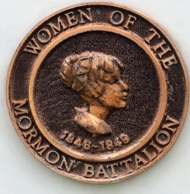 Women of the Mormon Batallion<br>1846-1848 image. Click for full size.