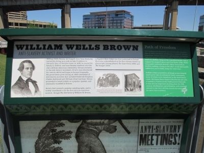 William Wells Brown Marker image. Click for full size.