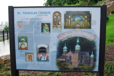 St. Nicholas Church Marker. Click for full size. St. Nicholas Church Marker image. Click for full size.