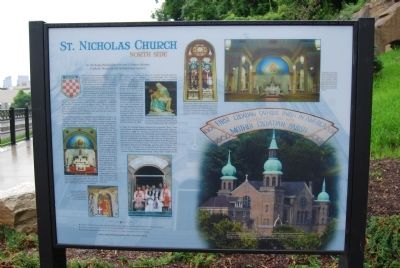 St. Nicholas Church Marker image. Click for full size.