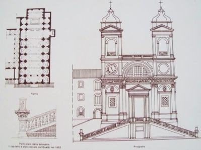 Church of the Most Holy Trinity of the Mountains Drawings on Marker image. Click for full size.