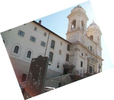 Church of the Most Holy Trinity of the Mountains and Back of Marker. Click for full size. Church of the Most Holy Trinity of the Mountains and Back of Marker image. Click for full size.