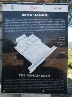 The Roman Bath Marker image. Click for full size.