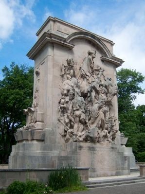 The Princeton Battle Monument Marker. Click for full size. The Princeton Battle Monument Marker image. Click for full size.