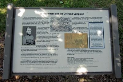 The Wilderness and the Overland Campaign Marker image. Click for full size.