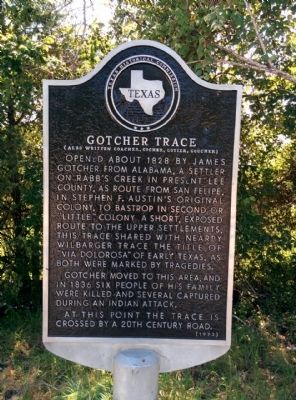 Gotcher Trace Marker image. Click for full size.
