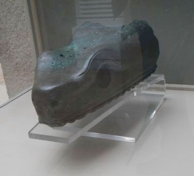 Serpent's head in the Istanbul Archaeological Museum. Click for full size. Serpent's head in the Istanbul Archaeological Museum image. Click for full size.