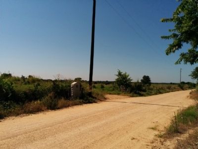 Mission San Ildefonso Marker location, looking south. image. Click for full size.