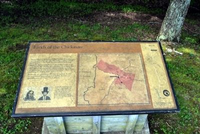 Lands of the Chickasaw Marker image. Click for full size.