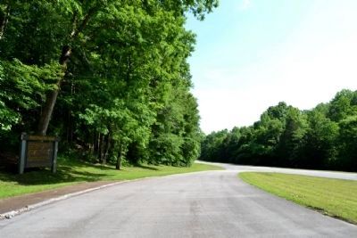 View to North Along Natchez Trace Parkway image. Click for full size.