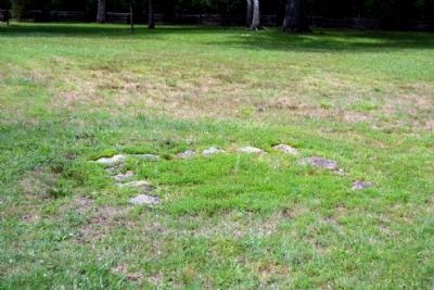 Stone Remains of Grinder House,<br>Possibly Chimney. Click for full size. Stone Remains of Grinder House,<br>Possibly Chimney image. Click for full size.