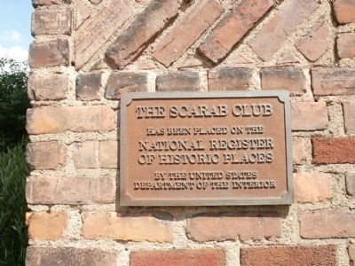 National Register of Historic Places Marker image. Click for full size.