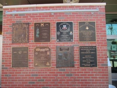 All Plaques on Wall. Click for full size. All Plaques on Wall image. Click for full size.