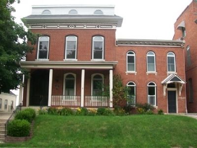 Judge J. C. Young House and Marker. Click for full size. Judge J. C. Young House and Marker image. Click for full size.