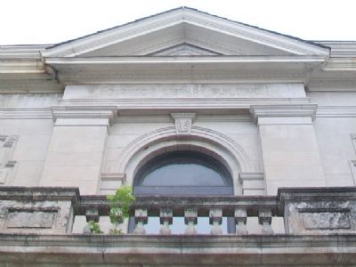 Carnegie Library Detail image. Click for full size.