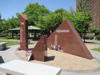Afghanistan Iraq Veterans Memorial image. Click for full size.