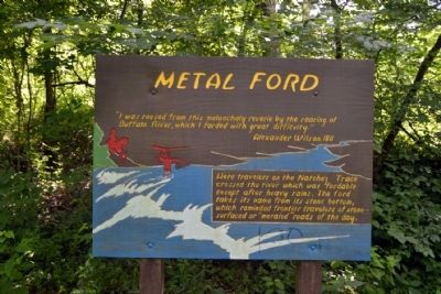 Metal Ford Marker image. Click for full size.