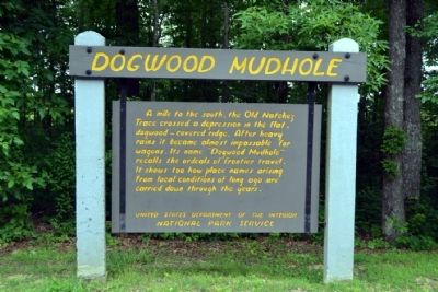 Dogwood Mudhole Marker. Click for full size. Dogwood Mudhole Marker image. Click for full size.