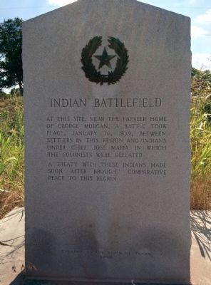 Indian Battlefield Marker image. Click for full size.