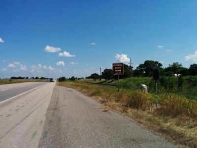 Location of Indian Battlefield Marker. Click for full size. Location of Indian Battlefield Marker image. Click for full size.