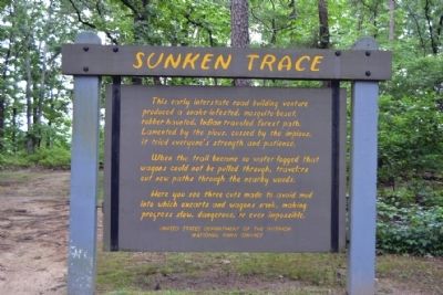 Sunken Trace Marker image. Click for full size.