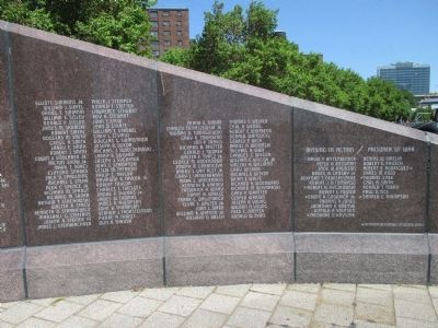 More Names on Right Wing. Click for full size. More Names on Right Wing image. Click for full size.