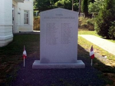 Honoring Mitchell County's Confederate Dead Marker image. Click for full size.