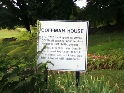 Coffman House Marker image. Click for full size.