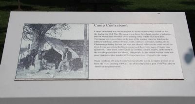 Camp Contraband Marker image. Click for full size.