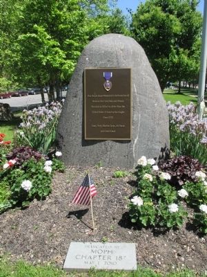 This Purple Heart Memorial Marker. Click for full size. This Purple Heart Memorial Marker image. Click for full size.