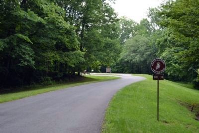 Entrance to Site 10 of the North Alabama Birding Trail image. Click for full size.