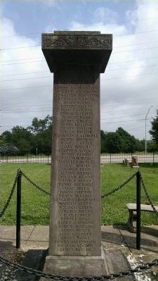 Kentucky African American Civil War Memorial (South face). Click for full size. Kentucky African American Civil War Memorial (South face) image. Click for full size.