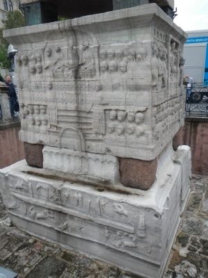 Base of the Obelisk of Theodosius image. Click for full size.