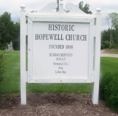 Historic Hopewell Marker. Click for full size. Historic Hopewell Marker image. Click for full size.