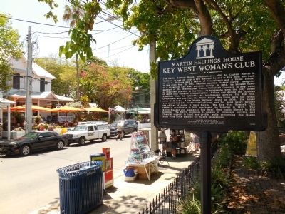 Key West Woman's Club Marker image. Click for full size.
