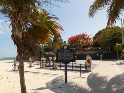 African Cemetery at Higgs Beach Marker image. Click for full size.