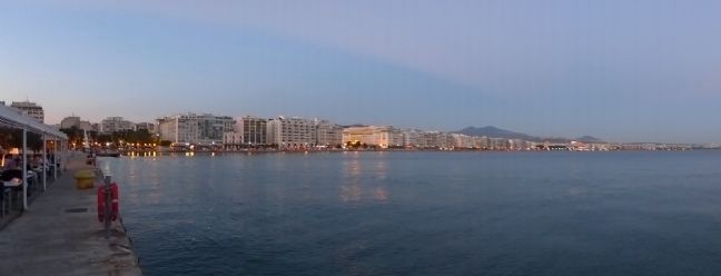 Thessaloniki waterfront image. Click for full size.