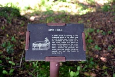Sink Hole image. Click for full size.