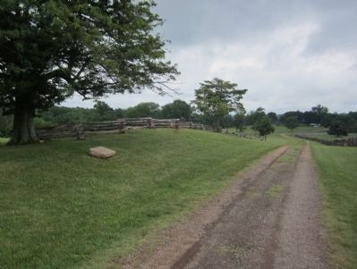 North Carolina Marker (facing east). Click for full size. North Carolina Marker (facing east) image. Click for full size.