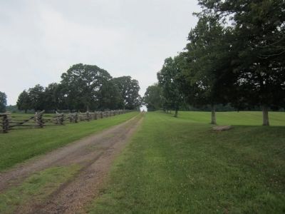 North Carolina Marker (facing west). Click for full size. North Carolina Marker (facing west) image. Click for full size.