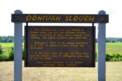 Donivan Slough Marker image. Click for full size.