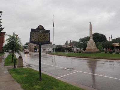 Circus History Marker. Click for full size. Circus History Marker image. Click for full size.