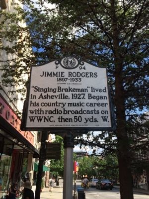 Jimmie Rodgers Marker. Click for full size. Jimmie Rodgers Marker image. Click for full size.