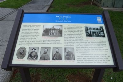 Bolivar Marker. Click for full size. Bolivar Marker image. Click for full size.